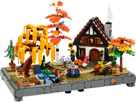 LEGO 11372 ICONS Jesienny ogród z chatką 062760