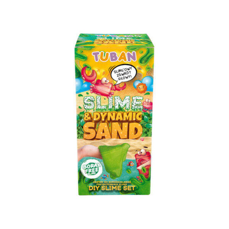 Tuban Slime Zestaw DIY & Piasek dynamiczny
