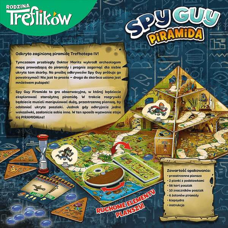 Gra Trefl Spy Guy Piramida 025811