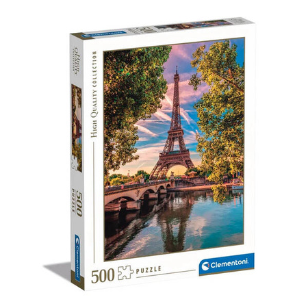Clementoni Puzzle 500 HQ Wieża Eiffla 355242
