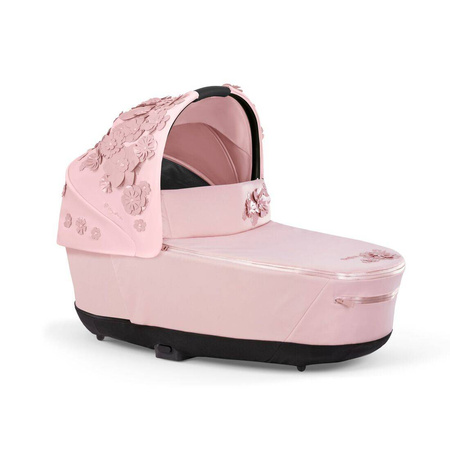 Cybex Priam 4.0 Lux Carry Cot Simply Flowers Pink NEW 2022