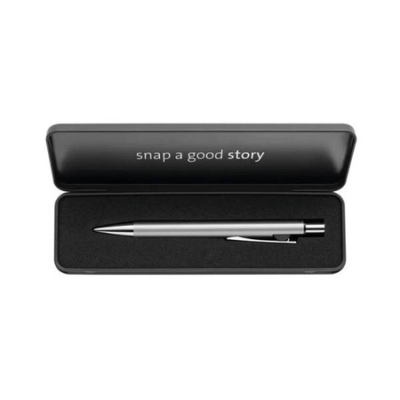 DŁUGOPIS SNAP K10 METALLIC SILVER ETUI 821225
