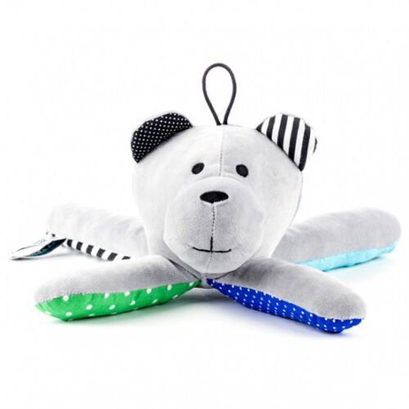 Whisbear soft - szumiący miś z funkcją crysensor turkus 995390