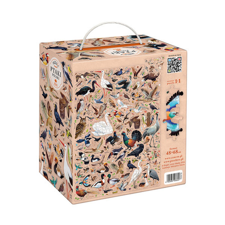 CzuCzu Puzzlove Ptaki Polski puzzle rodzinne 1000el. 493624