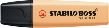 Zakreślacz stabilo boss pastel orange