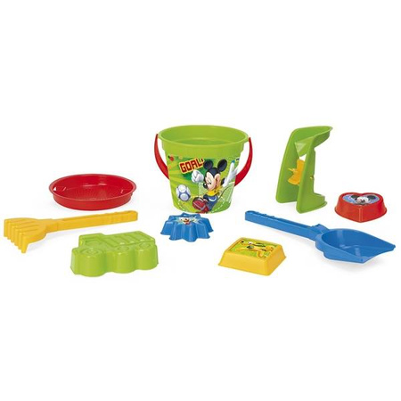 Mickey mouse komplet do piasku 9 el. Wader 77235