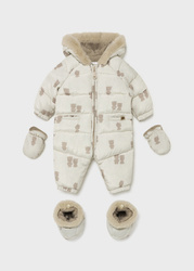 Mayoral Kombinezon z nadrukiem rozm. 6-9 m 75 kolor 25 crudo