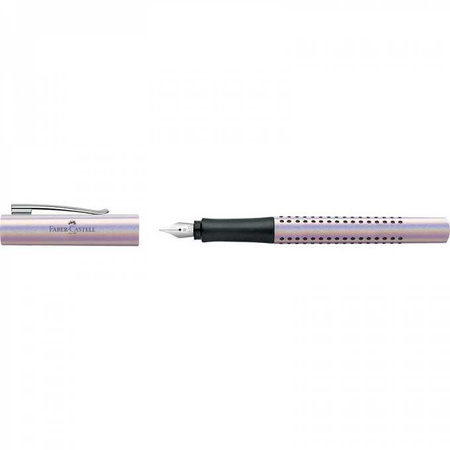 Faber-Castell Pióro wieczne Grip Glam edition F pearl 408451