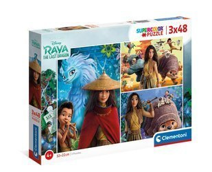 Clementoni Puzzle 3*48el Super Kolor Raya i Ostatni Smok