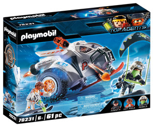 Playmobil 70231 Spy Team Pojazd śnieżny