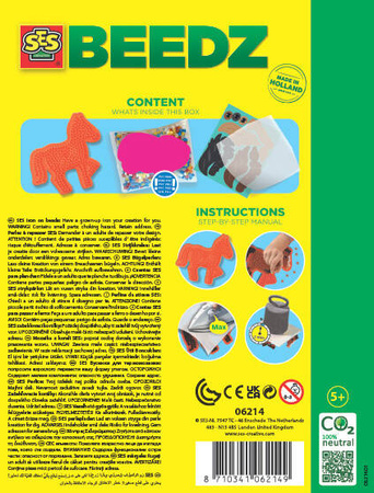 Ses Creative Koralikowe prasowanki Koń 1200 szt. 062125