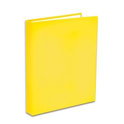 Segregator tadeo a4 4 ringi 4cm pastelowy żółty