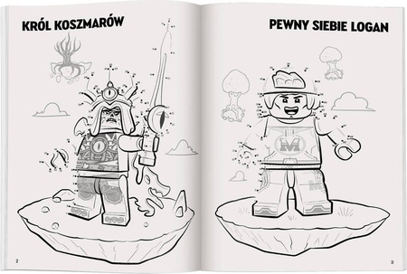 Książeczka LEGO DREAMZzz POŁĄCZ KROPKI 344597