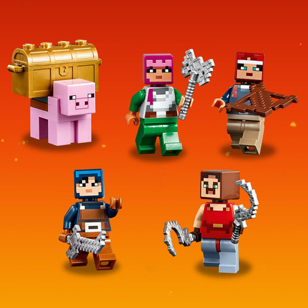 Lego 21163 bitwa o czerwony kamień v29