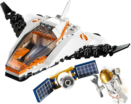 Lego 60224 city naprawa satelity