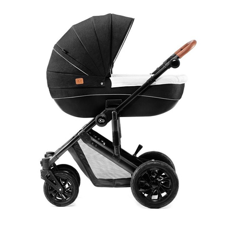 Kinderkraft wózek prime 2w1 black zestaw