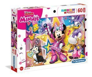 Clementoni puzzle 60 maxi super kolor minnie wesoły pomocnik