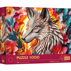 Puzzle Trefl 1000 Jubileusz Wilk 400410