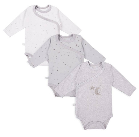 3-pak body kopertowe TINY szary 056