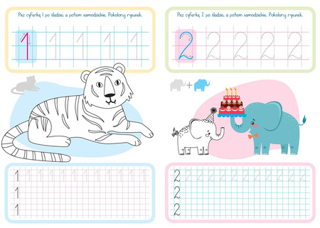 Książeczka mój mały elementarz-cyferki 158690