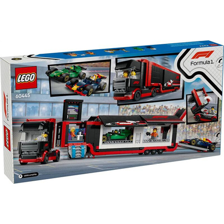Lego 60445 Ciężarówka z bolidami RB20 i AMR24 F1 812519