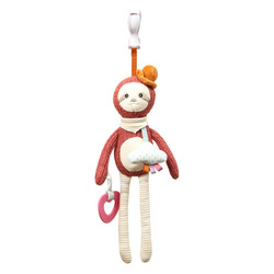 Babyono Zabawka edukacyjna zawieszka do wózka Sloth Leon 413128
