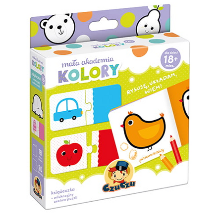 Czuczu mała akademia kolory +18 m-cy 039553