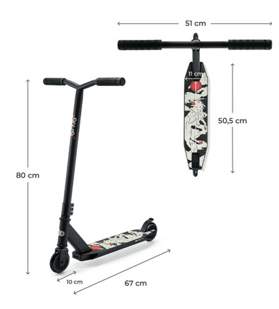 Kinderkraft Solis Black Hulajnoga 927401