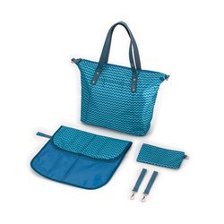 Canpol torba dla mamy z funkcją przypięcia do wózka turkus 785011