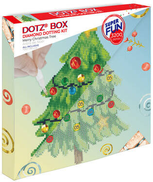 Diamond Dotz box Merry Christmas Tree 924509