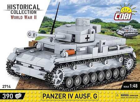 Cobi 2714 Historical Collection Panzer IV Ausf.G 390kl