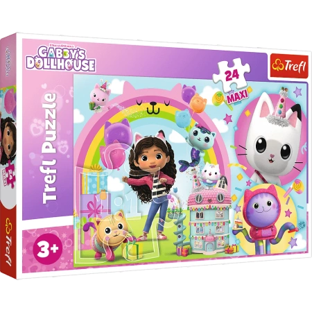 Puzzle Trefl 24 maxi Wesoła Gabi 143539