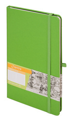 Notes linia A5 Romantyzm Zielony 019140