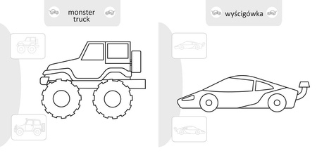 Książeczka Malowanie doklejanie Pojazdy wyścigowe 070941