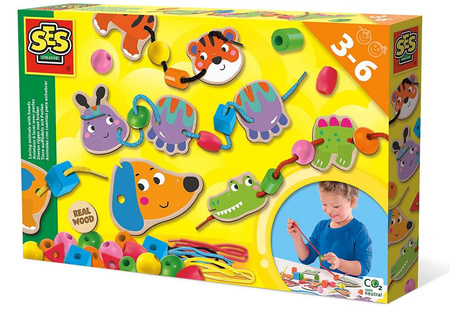 Ses Creative Nawlekaj koralikowe zwierzęta 148003