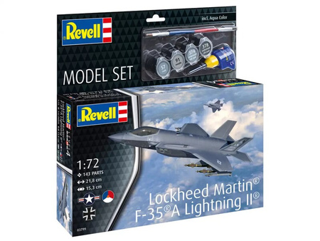 Revell 63799 Model Set 1/72 Lockheed Martin F-35A LiG 063799