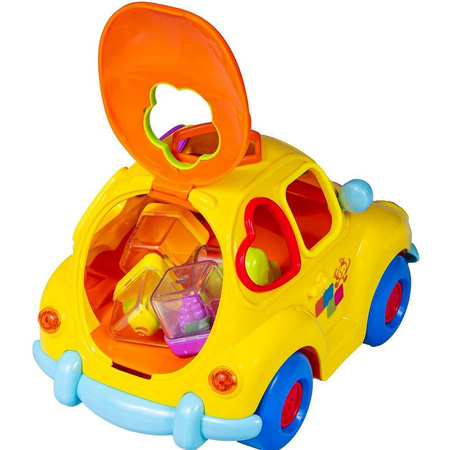 Zabawne auto z muzyką i światłem Smily Play 836689