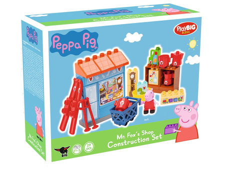 Peppa klocki big sklep pana lisa 29 el. playbig