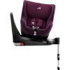 Britax romer dualfix m i-size br burgund red fotelik samochodowy od 3 miesięcy do 4 lat | 61 - 105 cm | 18 kg 