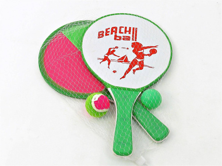 Zestaw do gry catch ball siatka 207004