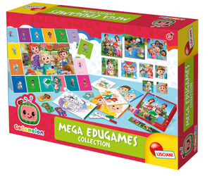 Lisciani Cocomelon Mega Kolekcja Gier Edukacyjnych 090938