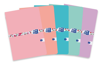 Zeszyt Oxford A5 32k krata 90g Floral 388869