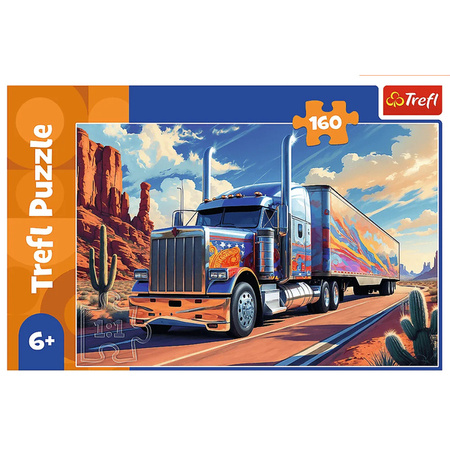 Puzzle Trefl 160 Cieżarówka w trasie 154139