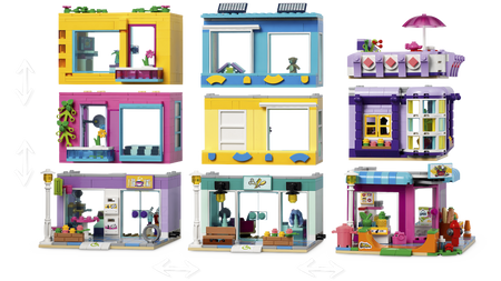 Lego 41704 Friends Budynki przy głównej ulicy