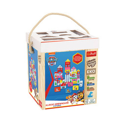 Trefl Zabawka drewniana Klocki Psi Patrol cyferki 615715