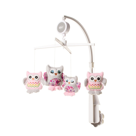 4BABY P&E Karuzela Musical Mobile OWL OP08 957626