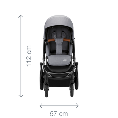 [OUTLET]Britax Romer Zestaw 2w1 Smile III Frost Grey