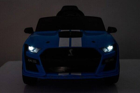 Auto na akumulator Ford Mustang GT500 Shelby Niebieski 009030