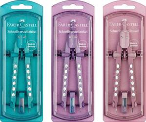 Faber-Castell Cyrkiel Factory Sparkle mix kol. 743231