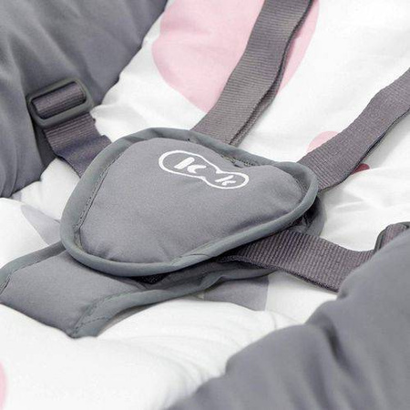 Kinderkraft bujaczek elektryczny minky pink 909070